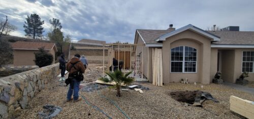 Home Addition Framing