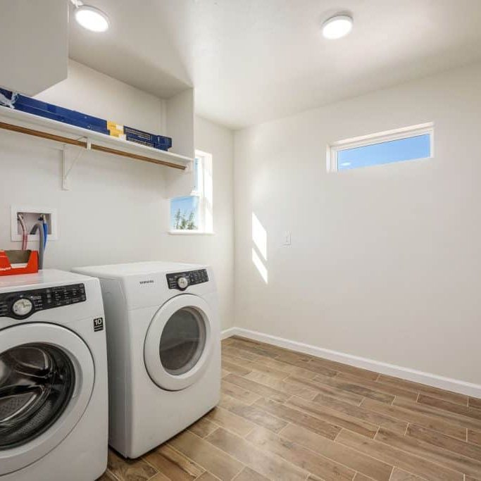 Laundry Room for Home Addition in Las Cruces