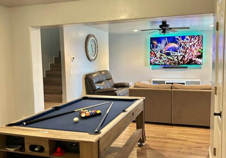 Home Addition Game Room