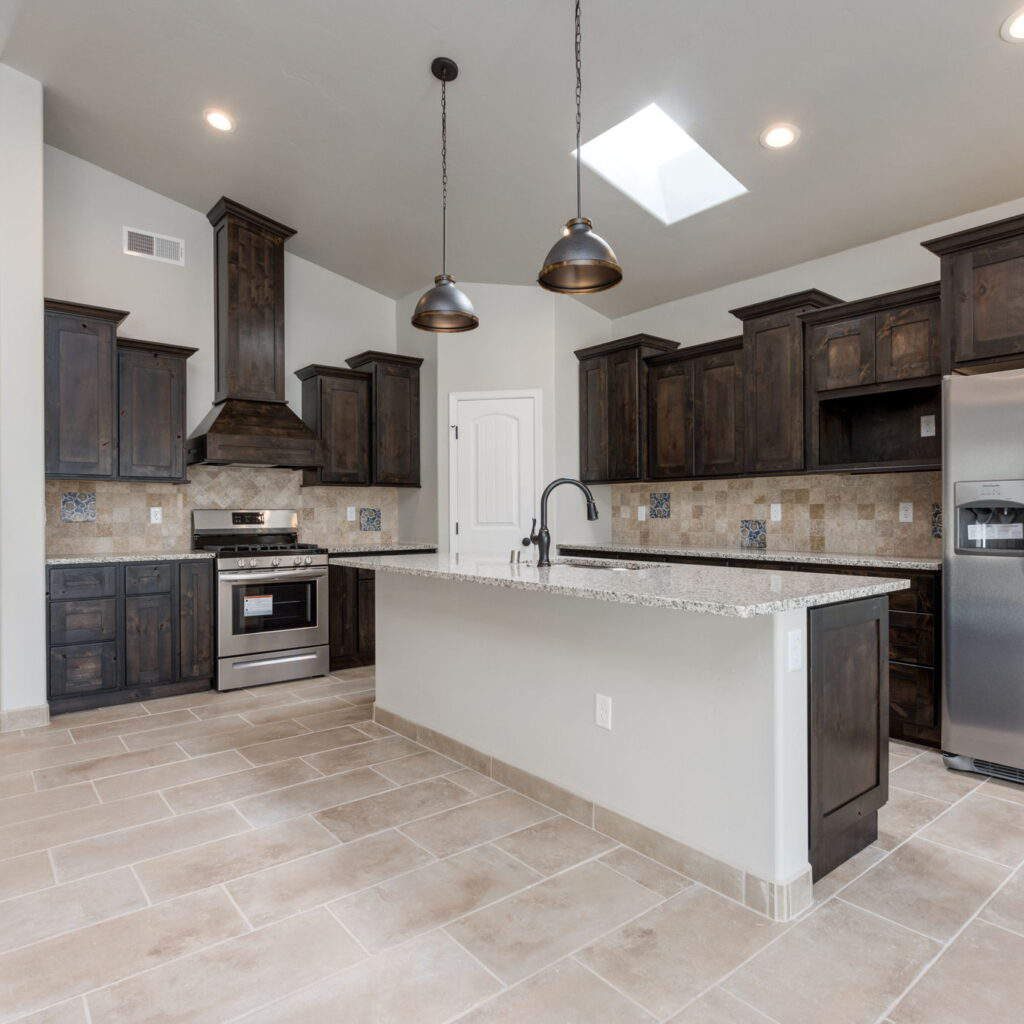 Las Cruces New Home Builder with Island Kitchen